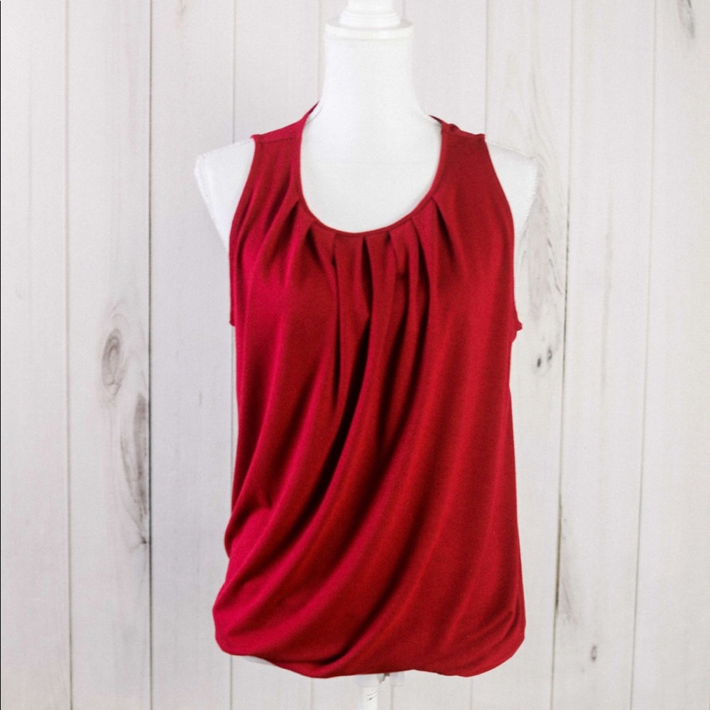 ⚡️LAST ONE⚡️Mya - red sleeveless top - Picture 3 of 8
